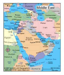 Middle East Map